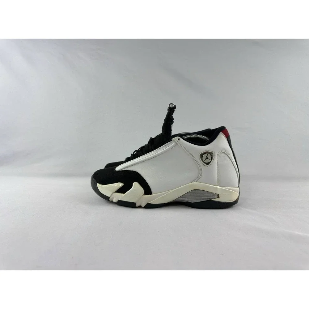 Nike Air Jordan 14 Retro 'Black Toe' 2014 487471-102 Men's Size 8